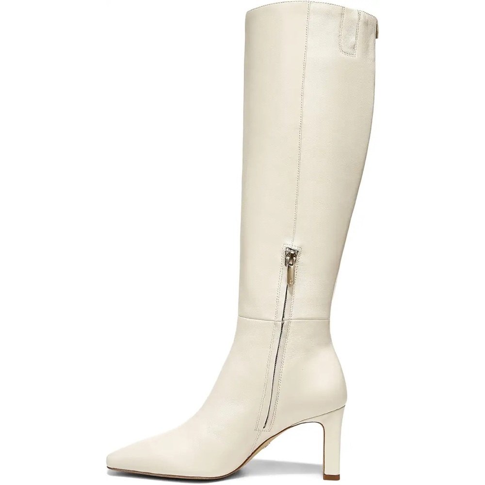 Sam Edelman Cream Leather Boots! - Picture 2 of 8